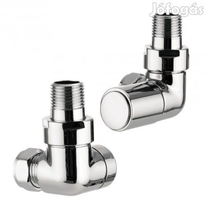 Radiátor sarokszelep készlet - 1/2" - NERO-B00022