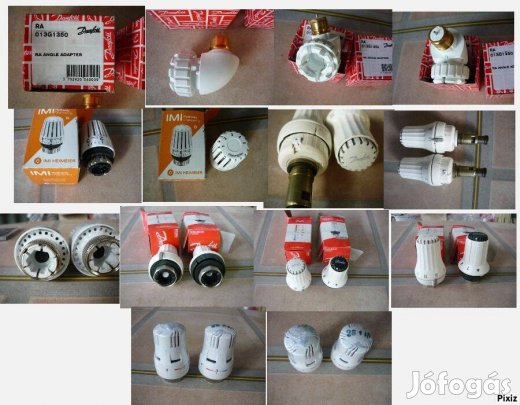 Radiátor termosztátos fejek