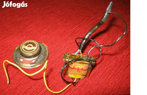 Rádió-hangszóró és trafó