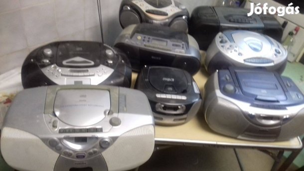 Rádió magnó cd 8db