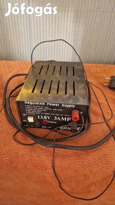 Rádió tápegység, Labor tápegység 13.8V 3AMP