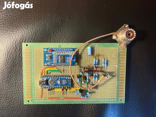 Rádióamatőr építésű VNA Ad9851 + Arduino K6BEZ