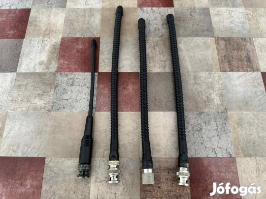 Rádióamatőr gumiantennák 130-170MHz (Darabár)