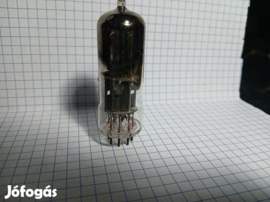 Rádiócső, elektroncső ecc40 Tungsram régi