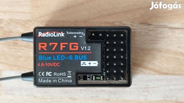Radiolink R7FG beépített gyro+telemetroiás vevő