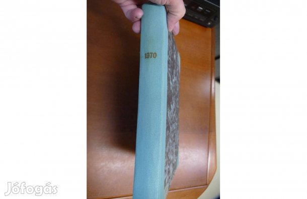 Rádiótechnika 1970. (teljes évfolyam könyvkötői kötésben )