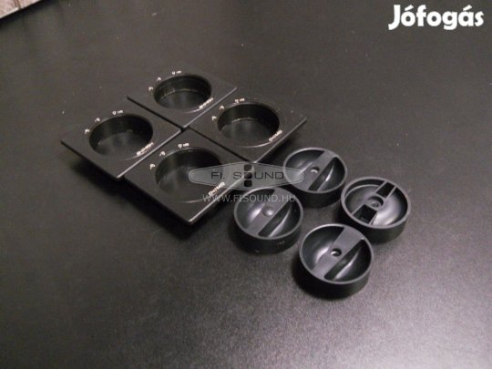 Radiotechnika S-90 ,előlapi szabályozó burkolati elem gombokkal