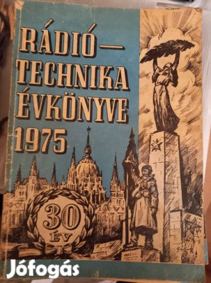 Rádiótechnika évkönyvek 10 db