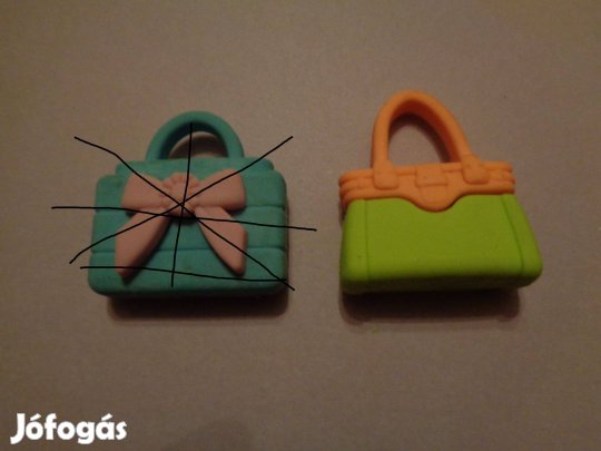 Radír: 1 db táska radír 300ft