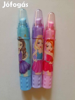 Radír: 3 féle "rúzs" radír 600ft/db