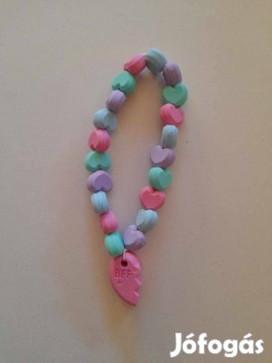 Radír: Barátság karkötő radírból
