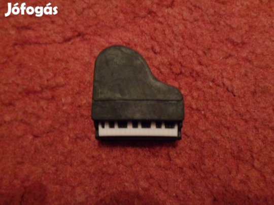 Radír: Fekete zongora radír új