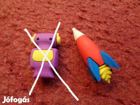 Radír: Űrhajó rakéta radír 300ft