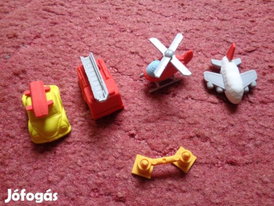 Radírok: Autók, repülő, helikopter stb radírok 300ft/db