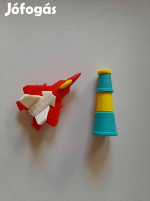 Radírok: Vadászrepülőgép és világítótorony radír 400ft/db