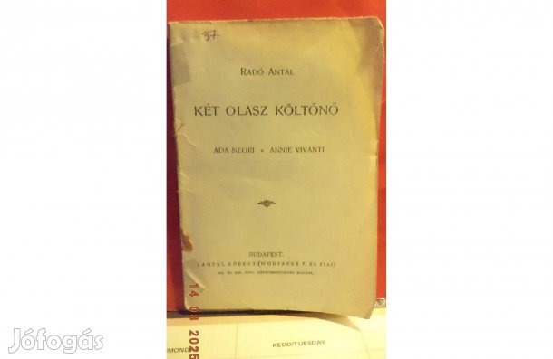 Radó Antal: Két olasz költőnő