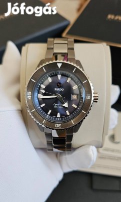 Rado Captain Cook High-Tech Ceramic Diver R32144202 új, 5 év garancia