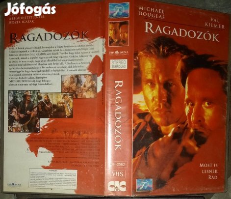 Ragadozók- kaland vhs - Michael Douglas