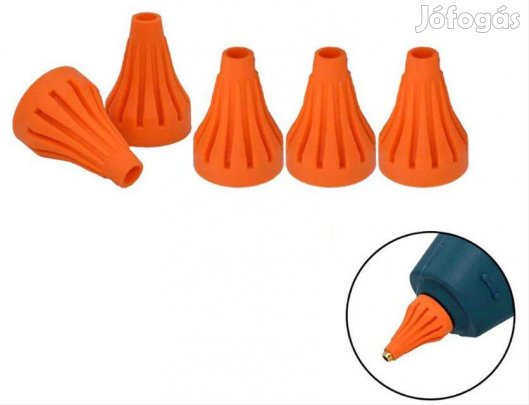 Ragasztópisztoly csőrére való szilikon gumi szigetelés ingyen postázás