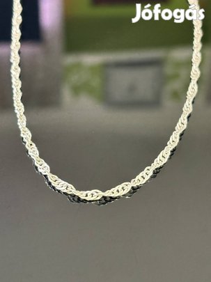 Ragyogó, masszív ezüst nyaklánc