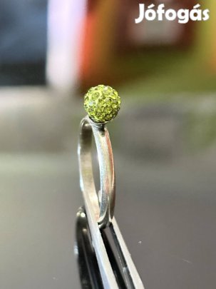 Ragyogó ezüst gyűrű