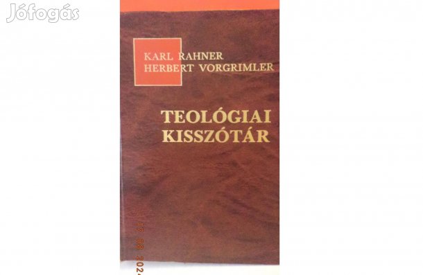 Rahner - Vorgrimle: Teológiai kisszótár