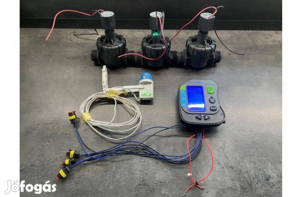 Rain Amico Pro 4 zónás öntözés vezérlő (elemes), mágnesszeleppel