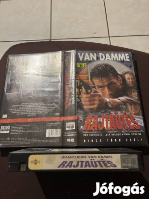 Rajtaütés akció vhs 