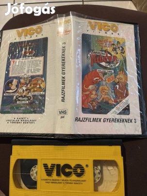 Rajzfilmek gyerekeknek 3 mese vhs vico