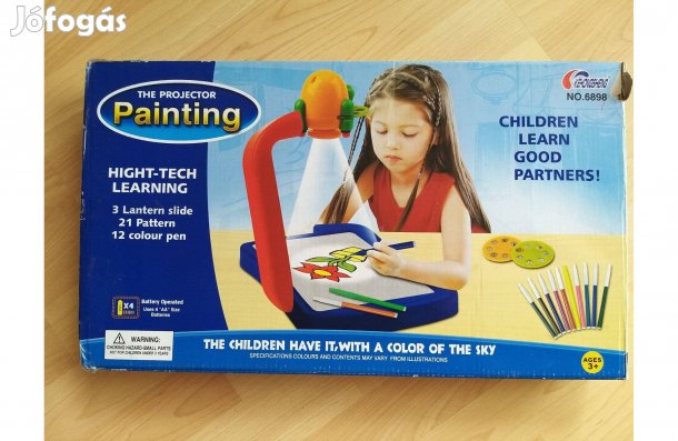 Rajzoló készlet kivetítővel