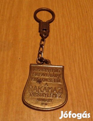 Rakamazi tarsoly kulcstartó tarsolylemez