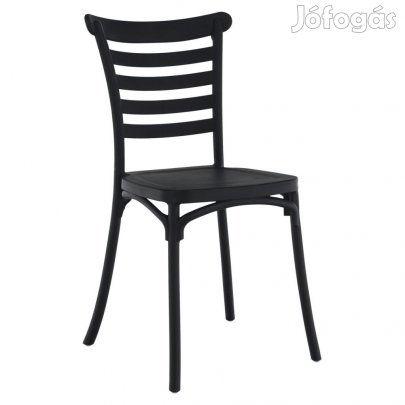 Rakásolható szék, fekete, SAVITO