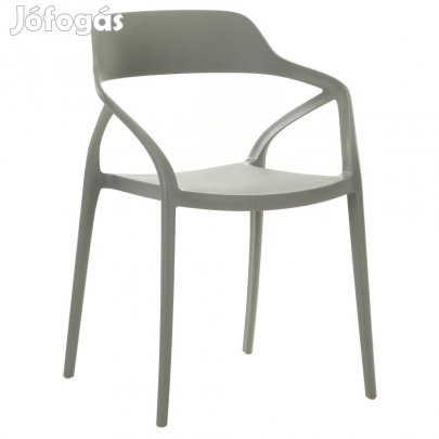 Rakásolható szék, szürke, ALFIO