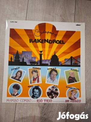 Rakendroll bakelit lemez 