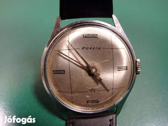 Raketa Retro Férfi Karóra Orosz Szovjet Kézi Húzós Centrál Másodperc