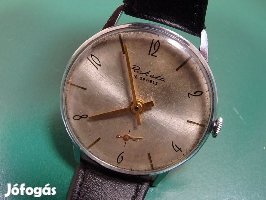 Raketa Retro Férfi Karóra Szovjet Kézi Húzós Centrál Másodperces Orosz