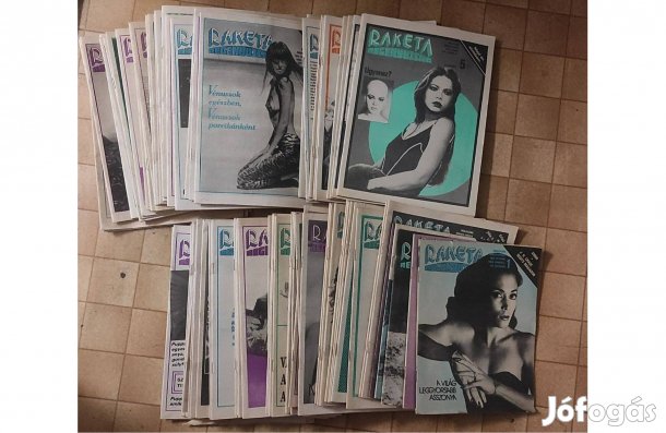 Rakéta újságok gyűjtemény töredékes évfolyamok