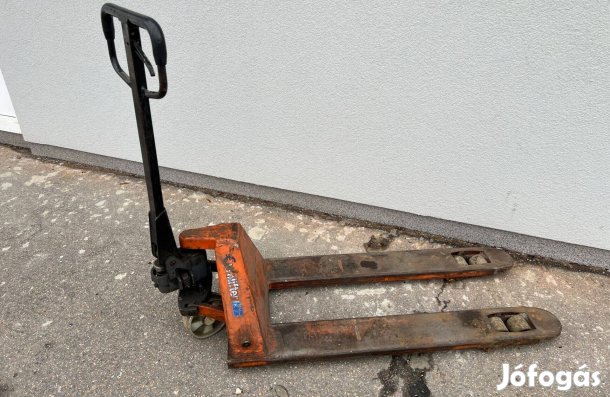 Raklapemelő béka rossz hiányos állapotban Győrben eladó raklap emelő