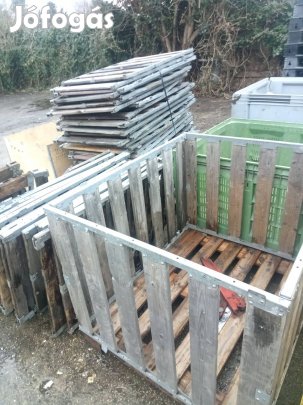 Raklapmagasitó kaloda 100*120*80 méretben 70db egyben eladó!