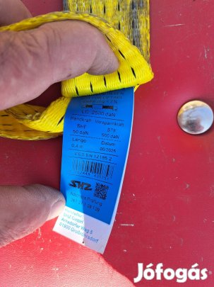 Rakomány rögzitő heveder.(spanifer)