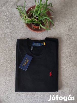 Ralph Lauren fekete póló