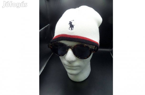 Ralph Lauren feliratos nagyon szép unisex 58 cm kötött sapka