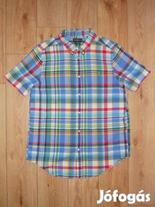 Ralph Lauren kockás rövid ujjú ing (L-es)