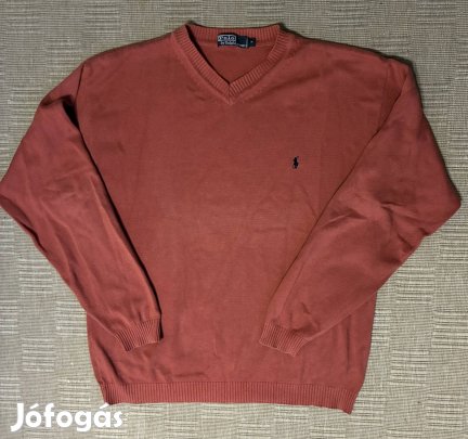 Ralph Lauren kötött férfi pulóver, hibátlan állapotú