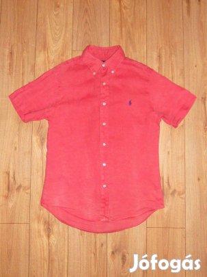 Ralph Lauren rövid ujjú lenvászon ing (S-es)