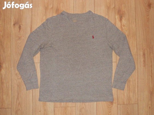 Ralph Lauren szürke hosszú ujjú póló (L-es)
