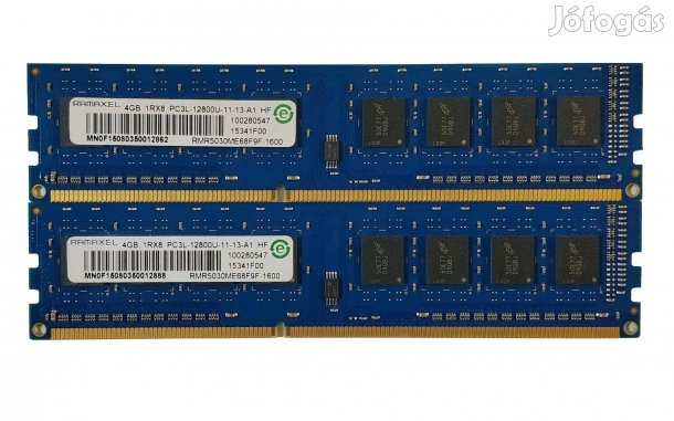 Ramaxel 8GB (2x4GB) DDR3 1600MHz memória
