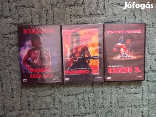 Rambo 1-3 DVD Gyűjtemény