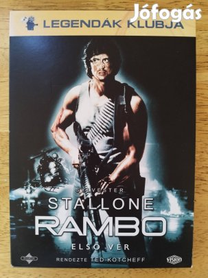 Rambo - első vér újszerű papírfeknis dvd Sylvester Stallone 