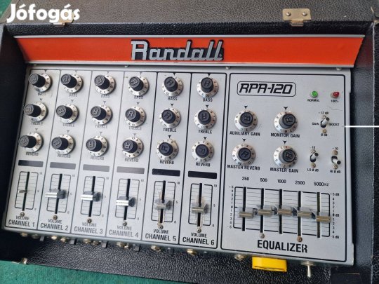 Randall RPA 120 hangszer, mikrofon keverőerősítő eladó